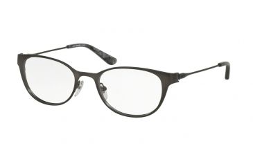 Image of Tory Burch TY1050 Bifocal Prescription Eyeglasses 3162-51 - Satin Dk Gun/black Mosaic Frame