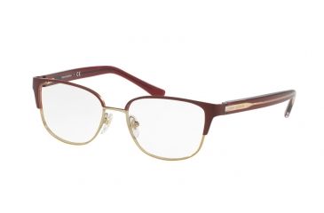 Image of Tory Burch TY1052 Eyeglass Frames 3197-51 - Bordeaux/gold Frame