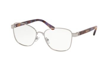 Image of Tory Burch TY1061 Bifocal Prescription Eyeglasses, 51mm, Shiny Silver Metal, TY1061-3274-51-BI