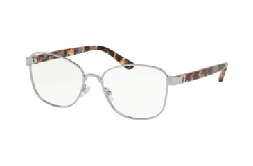 Image of Tory Burch TY1061 Bifocal Prescription Eyeglasses, 51mm, Shiny Silver Metal, TY1061-3275-51-BI
