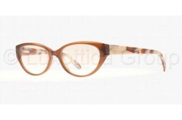 Image of Tory Burch TY2021 TY2021 Bifocal Prescription Eyeglasses 1079-5016 - Light Brown Horn Frame