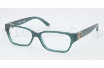 Image of Tory Burch TY2025 TY2025 Eyeglass Frames 1081-5114 - Dark Turquoise Frame, Demo Lens Lenses
