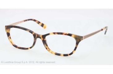 Image of Tory Burch TY2030 TY2030 Progressive Prescription Eyeglasses 504-50 - Spotty Tortoise Frame