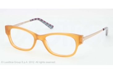 Image of Tory Burch TY2035 Single Vision Prescription Eyeglasses 1108-48 - Dark Honey Frame