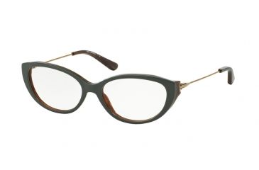 Image of Tory Burch TY2048A Eyeglass Frames 1356-52 - Olive Horn Frame