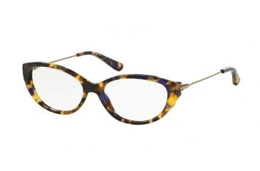 Image of Tory Burch TY2048A Eyeglass Frames 1357-52 - Blue Tortoise Frame