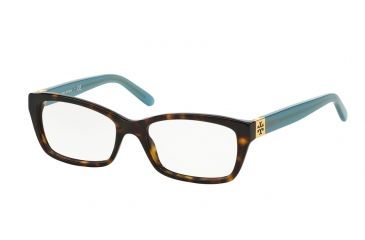 Image of Tory Burch TY2049 Bifocal Prescription Eyeglasses 1359-51 - Tortoise Milky Fountain Frame