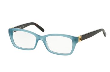 Image of Tory Burch TY2049 Bifocal Prescription Eyeglasses 1364-51 - Milky Fountain Tortoise Frame