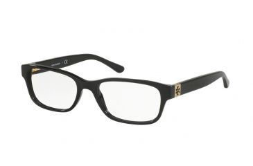 Image of Tory Burch TY2067 Single Vision Prescription Eyeglasses 1377-50 - Black Frame
