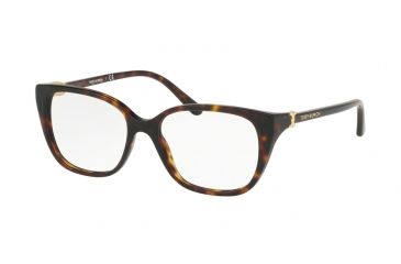 Image of Tory Burch TY2068 Eyeglass Frames 1378-50 - Dark Tortoise Frame