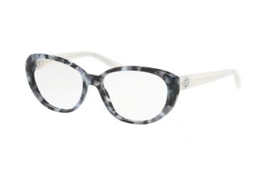 Image of Tory Burch TY2078 Eyeglass Frames 1685-52 - Black Pearl Tort Frame