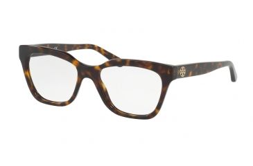 Image of Tory Burch TY2081 Eyeglass Frames 1378-50 - Dark Tortoise Frame