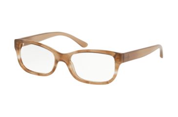 Image of Tory Burch TY2087 Bifocal Prescription Eyeglasses, 53mm, Smoke Horn, TY2087-1747-53-BI