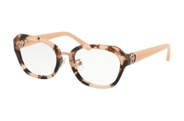 Image of Tory Burch TY2089 Eyeglass Frames 1351-51 - Peach Tort Frame