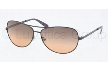 Image of Tory Burch TY6014 TY6014 Single Vision Prescription Sunglasses TY6014-107-95-6014 - Lens Diameter 60 mm, Frame Color Black