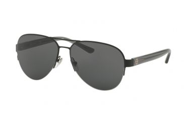 Image of Tory Burch TY6048 Progressive Prescription Sunglasses TY6048-314887-59 - Lens Diameter 59 mm, Frame Color Matte Black/crystal Grey