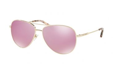 Image of Tory Burch TY6063 Prescription Sunglasses TY6063-32527V-59 - Lens Diameter 59 mm, Frame Color Light Gold