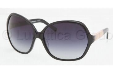 Image of Tory Burch TY7030 TY7030 Sunglasses 501/11-6215 - Black Grey Gradient