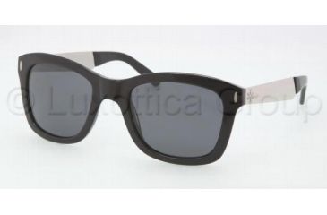 Image of Tory Burch TY7042 TY7042 Single Vision Prescription Sunglasses TY7042-501-87-5221 - Lens Diameter 52 mm, Frame Color Black
