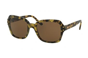 Image of Tory Burch TY7082 Progressive Prescription Sunglasses TY7082-148273-55 - Lens Diameter 55 mm, Frame Color Olive Tweed