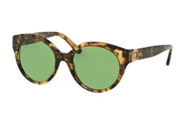 Image of Tory Burch TY7087 Bifocal Prescription Sunglasses TY7087-314402-52 - Lens Diameter 52 mm, Frame Color Yellow Tortoise