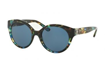 Image of Tory Burch TY7087 Bifocal Prescription Sunglasses TY7087-314580-52 - Lens Diameter 52 mm, Frame Color Blue Brown Tort