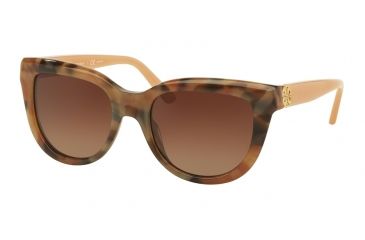 Image of Tory Burch TY7088 Bifocal Prescription Sunglasses TY7088-1527T5-54 - Lens Diameter 54 mm, Frame Color Blush Granite/milky Blush