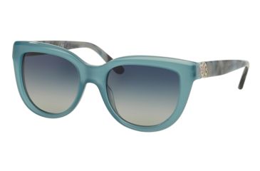 Image of Tory Burch TY7088 Bifocal Prescription Sunglasses TY7088-15284L-54 - Lens Diameter 54 mm, Frame Color Fountain/blue Granite