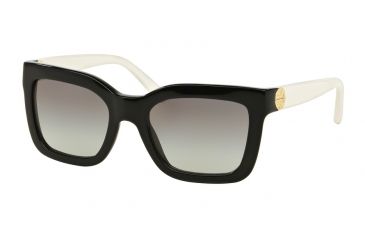 Image of Tory Burch TY7089 Single Vision Prescription Sunglasses TY7089-144511-53 - Lens Diameter 53 mm, Frame Color Black Ivory