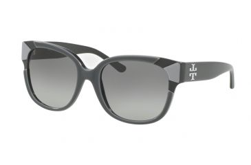 Image of Tory Burch TY7096 Bifocal Prescription Sunglasses TY7096-160011-55 - Lens Diameter 55 mm, Frame Color Med Grey/grey/dk Grey