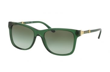 Image of Tory Burch TY7109 Sunglasses 15668E-55 - Bottle Green Frame, Green Gradient Lenses