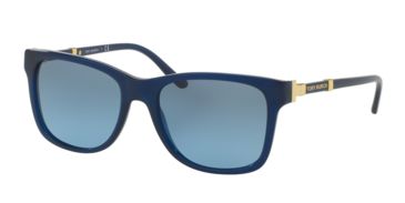 Image of Tory Burch TY7109 Sunglasses 16568F-55 - Navy Frame, Blue Gradient Lenses