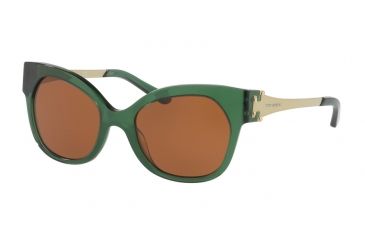Image of Tory Burch TY7111 Bifocal Prescription Sunglasses TY7111-167973-52 - Lens Diameter 52 mm, Frame Color Bottle Green