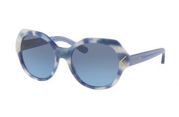 Image of Tory Burch TY7116 Bifocal Prescription Sunglasses TY7116-17058F-53 - Lens Diameter 53 mm, Frame Color Blue Moonstone
