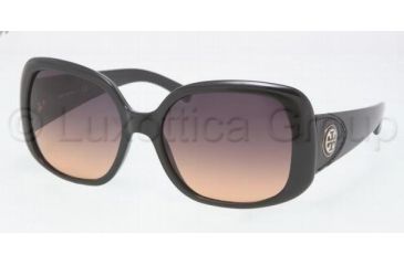 Image of Tory Burch TY9006Q TY9006Q Sunglasses 501/95-5718 - Black Grey Orange Fade