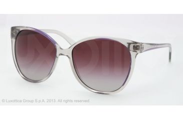 Image of Tory Burch TY9012 Progressive Prescription Sunglasses TY9012-10554Q-58 - Lens Diameter 58 mm, Lens Diameter 58 mm, Frame Color Grey-purple