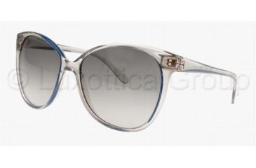 Image of Tory Burch TY9012 Sunglasses 105711-5815 - Smoke Blue Frame, Gray Gradient Lenses