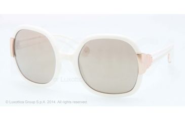 Image of Tory Burch TY9014 TY9014 Single Vision Prescription Sunglasses TY9014-13035A-56 - Lens Diameter 56 mm, Frame Color Off White