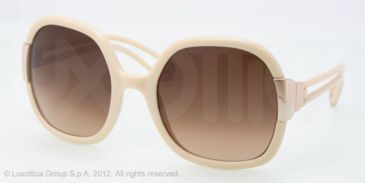 Image of Tory Burch TY9014 TY9014 Single Vision Prescription Sunglasses TY9014-934-13-56 - Lens Diameter 56 mm, Lens Diameter 56 mm, Frame Color Cream