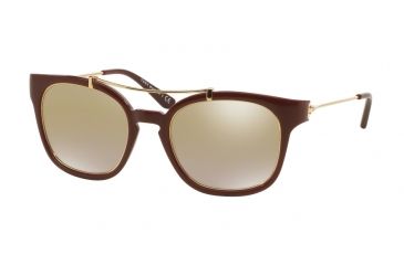 Image of Tory Burch TY9038 TY9038 Bifocal Prescription Sunglasses TY9038-14006G-51 - Lens Diameter 51 mm, Frame Color Cabernet/Gold