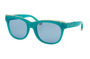 Image of Tory Burch TY9043 Sunglasses 152372-53 - Blue Lark Frame, Lt. Blue Solid Lenses