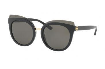 Image of Tory Burch TY9049 Single Vision Prescription Sunglasses TY9049-13773-53 - Lens Diameter 53 mm, Frame Color Black