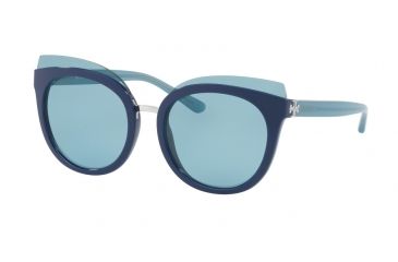Image of Tory Burch TY9049 Single Vision Prescription Sunglasses TY9049-166180-53 - Lens Diameter 53 mm, Frame Color Navy