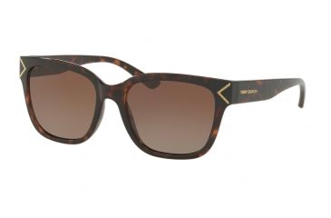 Image of Tory Burch TY9050 Bifocal Prescription Sunglasses TY9050-1378T5-55 - Lens Diameter 55 mm, Frame Color Dark Tortoise