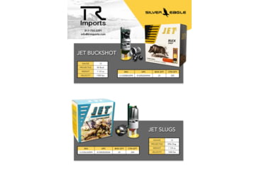 Image of TR Imports Jet 12 Gauge 2 3/4in Centerfire Shotgun Buckshot Ammo, 25 Rounds, J1200BS25PK
