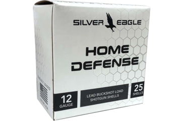 Image of TR Imports Silver Eagle 12 Gauge 2 3/4in Centerfire Shotgun Buckshot Ammo, 25 Rounds, SE1200BS25PK
