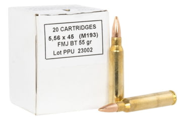 Image of TR&amp;Z PPRM556B Metric Rifle Rifle Line 5.56x45mm NATO 55 Gr Full Metal Jacket Boa