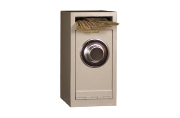 Image of Tracker Safe Deposit Safe w/Dial Lock, Grey, DS120906-DLG