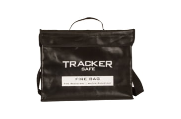 Image of Tracker Safe Fire/Water Resistant Bag, Extra Large, Black, FB1612