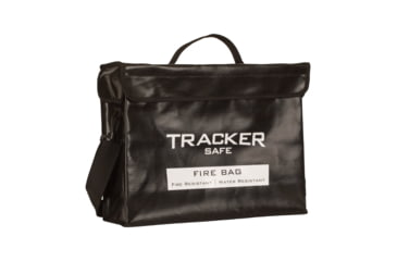 Image of Tracker Safe Fire/Water Resistant Bag, Extra Large, Black, FB1612